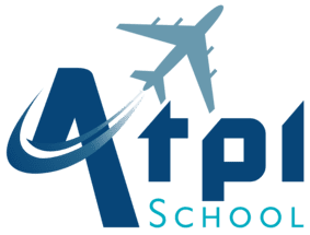 blue logo ato school atplschool training atpl airplane airline pilot videoconference remote instructors